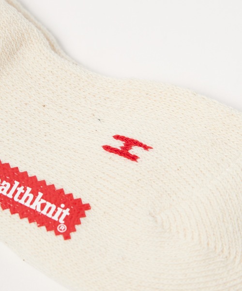 Healthknit(ヘルスニット)の「Healthknit/ヘルスニット 配色3本ライン クラシック配色3本ライン 靴下 2026新作 再入荷(ソックス/靴下・キッズ・ホワイト/ベージュ・16-18cm/19-21cm)」の6枚目の写真