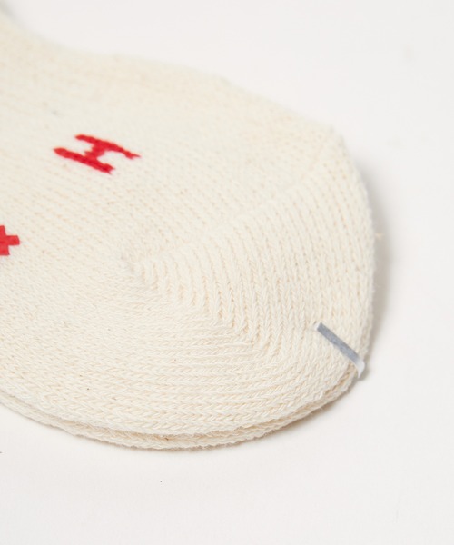Healthknit(ヘルスニット)の「Healthknit/ヘルスニット 配色3本ライン クラシック配色3本ライン 靴下 2026新作 再入荷(ソックス/靴下・キッズ・ホワイト/ベージュ・16-18cm/19-21cm)」の7枚目の写真