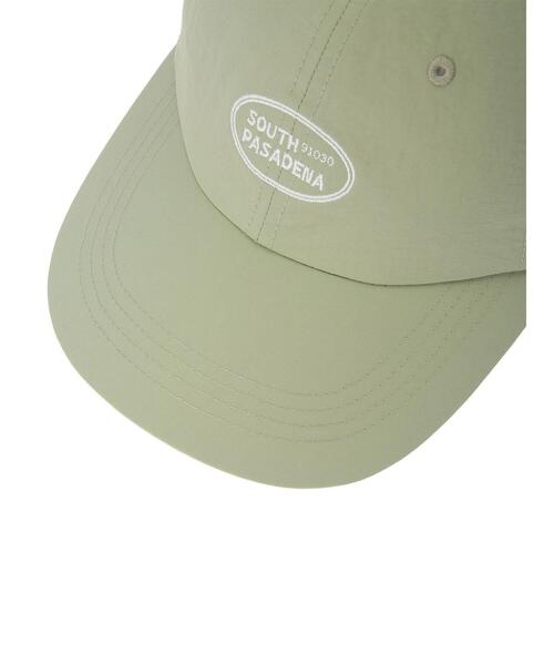 earth music&ecology(アースミュージックアンドエコロジー)の「刺繍ロゴ ナイロンキャップ(キャップ・レディース・ホワイト/ブラック/ライトブルー/ライトグリーン・FREE)」の7枚目の写真