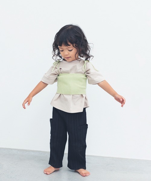 ooju(オージュ)の「【ooju】ラフパンツ(その他パンツ・キッズ・ブラック/カーキ・1/2/3/4)」の4枚目の写真