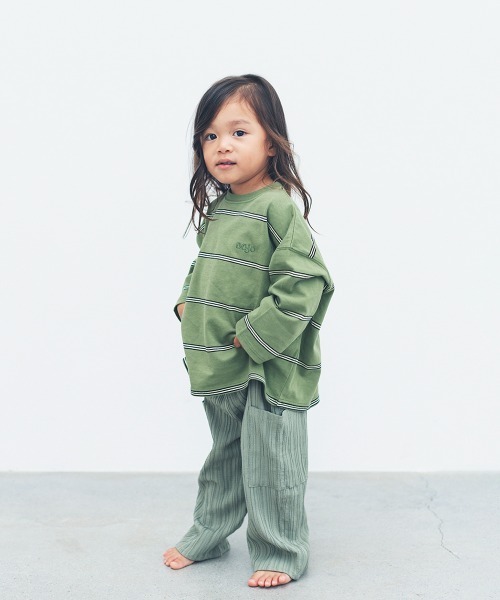 ooju(オージュ)の「【ooju】ラフパンツ(その他パンツ・キッズ・ブラック/カーキ・1/2/3/4)」の9枚目の写真