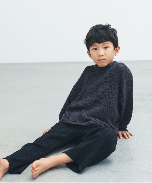 ooju(オージュ)の「【ooju】ラフパンツ(その他パンツ・キッズ・ブラック/カーキ・1/2/3/4)」の6枚目の写真