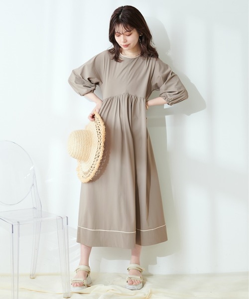 ナチュラルクチュール　ラッシュガード natural couture ラッシュガード 「WEB限定」フード付きラッシュ