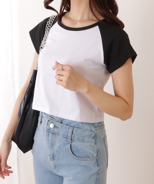 Lace Ladies(レースレディース)の「コンパクト 半袖 ベーシック ラグラン Tシャツ(Tシャツ/カットソー・レディース・ブラック/ホワイト/グレー・M/XL)」の20枚目の写真