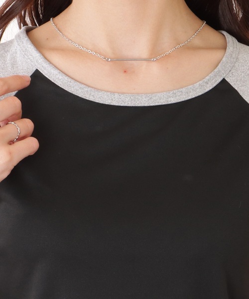 Lace Ladies(レースレディース)の「コンパクト 半袖 ベーシック ラグラン Tシャツ(Tシャツ/カットソー・レディース・ブラック/ホワイト/グレー・M/XL)」の21枚目の写真