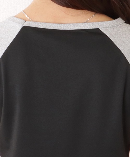 Lace Ladies(レースレディース)の「コンパクト 半袖 ベーシック ラグラン Tシャツ(Tシャツ/カットソー・レディース・ブラック/ホワイト/グレー・M/XL)」の22枚目の写真