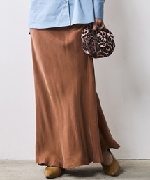 CHIC STYLE | 大きいサイズ Aラインナローマキシスカート(脇丈96cm) シックスタイル(スカート)