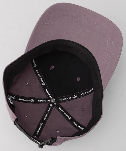 NANGA（ナンガ）の「NANGA/ナンガ '47 HINOC CAP / フォーティーセブン ヒノック キャップ（キャップ・メンズ・ラベンダー/キャメル/チャコールグレー/ベージュ/ネイビー・ONE SIZE）」の13枚目の写真