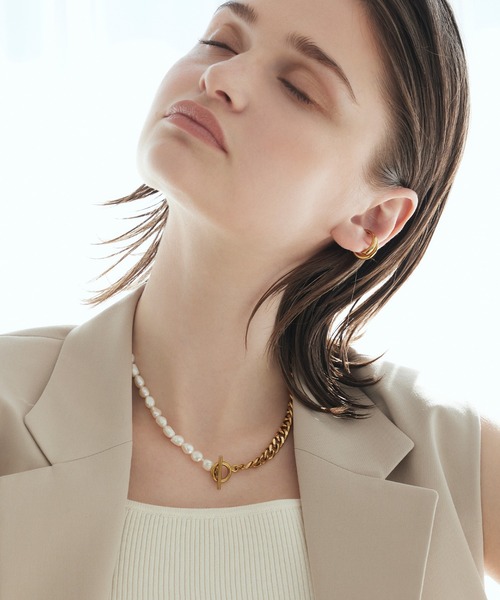 CENE(セネ)の「【CENE】セネ/ダブルラインイヤーカフ(イヤーカフ・レディース・ゴールド/シルバー・FREE)」の7枚目の写真