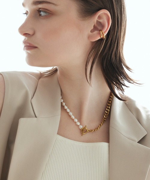 CENE(セネ)の「【CENE】セネ/ダブルラインイヤーカフ(イヤーカフ・レディース・ゴールド/シルバー・FREE)」の8枚目の写真