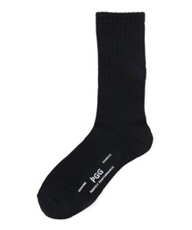 PGG（ピージージー）の「【PGG】リッチェル編み ミドルソックス (MENS)（ソックス/靴下）」