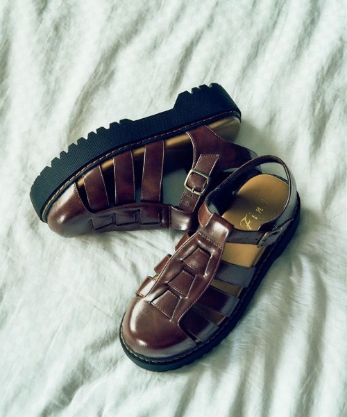 F i.n.t（フィント）の「グルカサンダル/fint（サンダル・レディース・ブラック・M/L）」の8枚目の写真