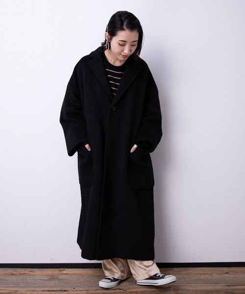 FREAK'S STORE（フリークスストア）の「チェスターコート（チェスターコート・レディース・ブラウン・ﾌﾘ-）」の2枚目の写真