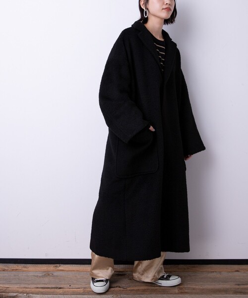 FREAK'S STORE（フリークスストア）の「チェスターコート（チェスターコート・レディース・ブラウン・ﾌﾘ-）」の3枚目の写真