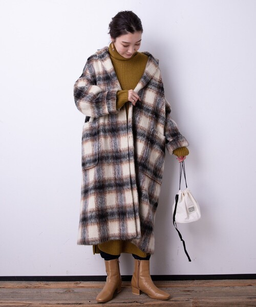 FREAK'S STORE（フリークスストア）の「チェスターコート（チェスターコート・レディース・ブラウン・ﾌﾘ-）」の9枚目の写真