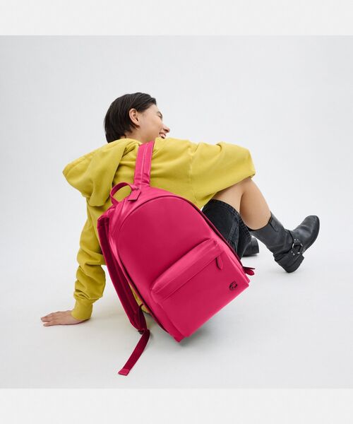 未使用✨COACH リーグ フラップ バックパック リュックサック レザー 黄色 公式】COACH – コーチ | リーグ フラップ バックパック カラー