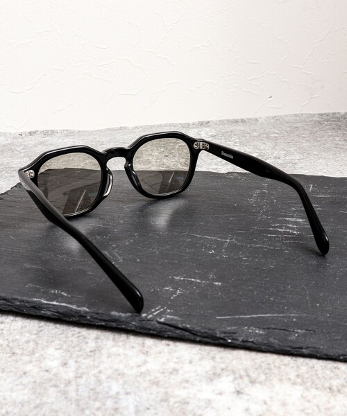 Stutostein Nolley's（シュテットシュタインノーリーズ）の「NOAH ウェリントン/スクエア カラーレンズ サングラス（サングラス・メンズ・ブラック・FREE）」の5枚目の写真