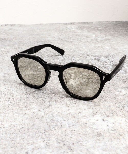 Stutostein Nolley's（シュテットシュタインノーリーズ）の「NOAH ウェリントン/スクエア カラーレンズ サングラス（サングラス・メンズ・ブラック・FREE）」の9枚目の写真