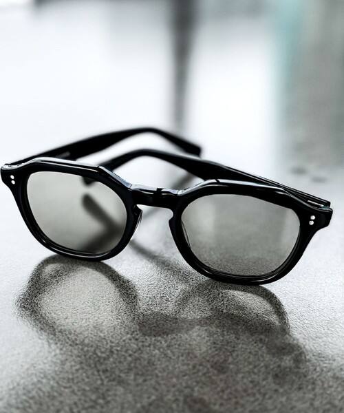 Stutostein Nolley's（シュテットシュタインノーリーズ）の「NOAH ウェリントン/スクエア カラーレンズ サングラス（サングラス・メンズ・ブラック・FREE）」の13枚目の写真