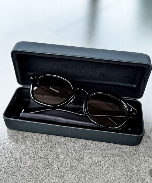 Stutostein Nolley's（シュテットシュタインノーリーズ）の「NOAH ウェリントン/スクエア カラーレンズ サングラス（サングラス・メンズ・ブラック・FREE）」の15枚目の写真