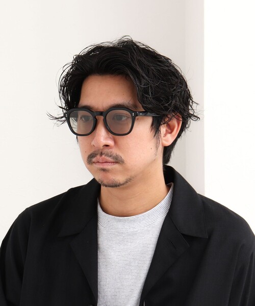 Stutostein Nolley's（シュテットシュタインノーリーズ）の「NOAH ウェリントン/スクエア カラーレンズ サングラス（サングラス・メンズ・ブラック・FREE）」の18枚目の写真