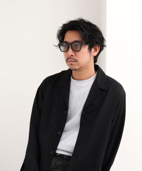 Stutostein Nolley's（シュテットシュタインノーリーズ）の「NOAH ウェリントン/スクエア カラーレンズ サングラス（サングラス・メンズ・ブラック・FREE）」の19枚目の写真