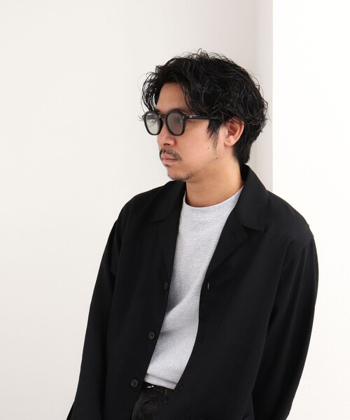 Stutostein Nolley's（シュテットシュタインノーリーズ）の「NOAH ウェリントン/スクエア カラーレンズ サングラス（サングラス・メンズ・ブラック・FREE）」の20枚目の写真