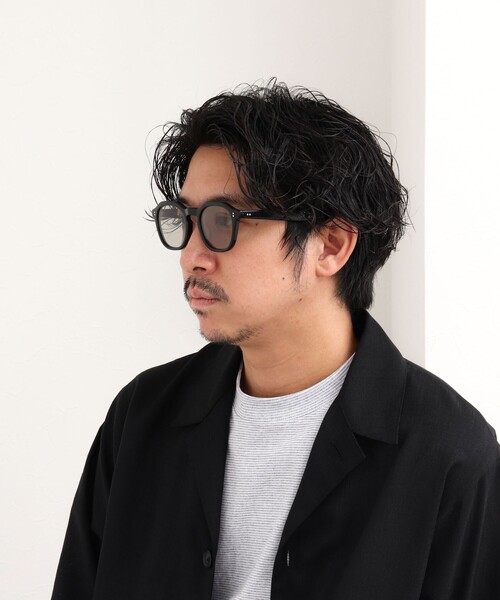 Stutostein Nolley's（シュテットシュタインノーリーズ）の「NOAH ウェリントン/スクエア カラーレンズ サングラス（サングラス・メンズ・ブラック・FREE）」の21枚目の写真