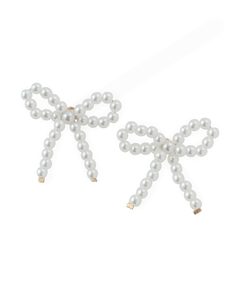 専用ですSaskiaサスキアディッツ) PEARL BOW EARSTUD Pearl bow earstud - Saskia Diez