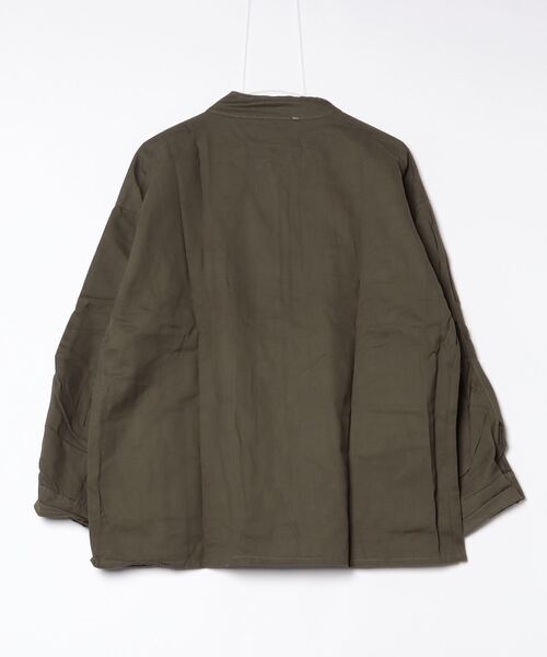 ROOPTOKYO(ループトウキョウ)の「▲military zip jacket/ミリタリー ジップジャケット(ブルゾン・メンズ・ブラック/グリーン・XL/2XL)」の17枚目の写真