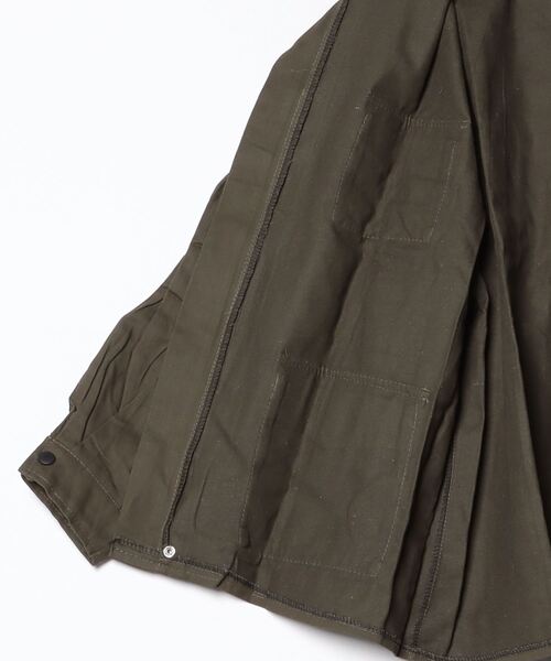ROOPTOKYO(ループトウキョウ)の「▲military zip jacket/ミリタリー ジップジャケット(ブルゾン・メンズ・ブラック/グリーン・XL/2XL)」の18枚目の写真