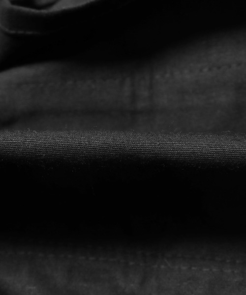 ROOPTOKYO(ループトウキョウ)の「▲military zip jacket/ミリタリー ジップジャケット(ブルゾン・メンズ・ブラック/グリーン・XL/2XL)」の8枚目の写真