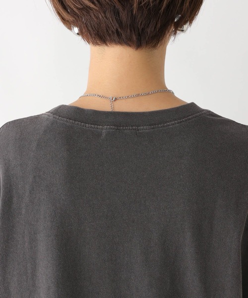 LEPSIM(レプシィム)の「フレンチスリーブプリントチュニック 124107(Tシャツ/カットソー・レディース・イエロー/グレー/ブルー/オフホワイト・FREE)」の13枚目の写真