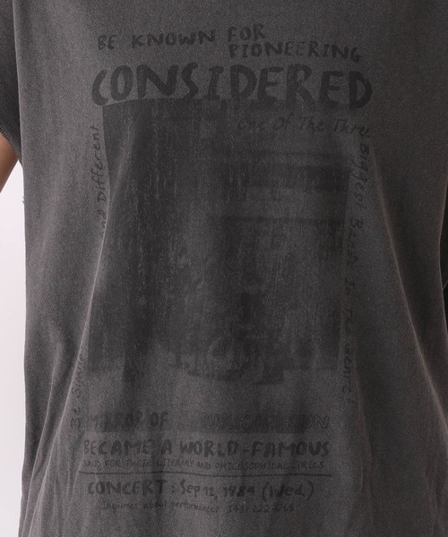 LEPSIM(レプシィム)の「フレンチスリーブプリントチュニック 124107(Tシャツ/カットソー・レディース・イエロー/グレー/ブルー/オフホワイト・FREE)」の16枚目の写真