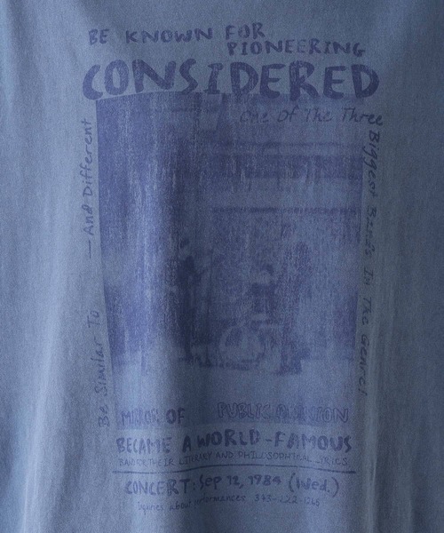 LEPSIM(レプシィム)の「フレンチスリーブプリントチュニック 124107(Tシャツ/カットソー・レディース・イエロー/グレー/ブルー/オフホワイト・FREE)」の20枚目の写真