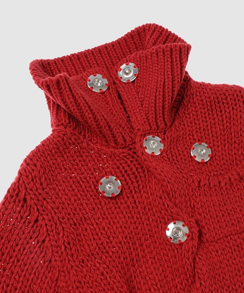 OUAT（オーユーエーティー）の「META KNIT（ニット/セーター・メンズ・ベージュ系その他/レッド・3/2）」の5枚目の写真