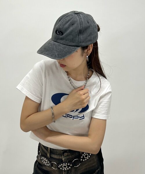 WHO'S WHO gallery（フーズフーギャラリー）の「【SLOPPY/スロッピー】フューチャーロゴキャップ（キャップ・レディース・ブラック/グレー/カーキ・FREE）」の13枚目の写真