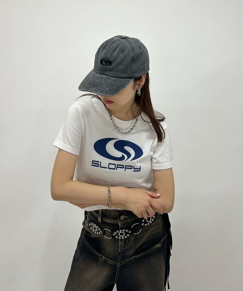 WHO'S WHO gallery（フーズフーギャラリー）の「【SLOPPY/スロッピー】フューチャーロゴキャップ（キャップ・レディース・ブラック/グレー/カーキ・FREE）」の14枚目の写真