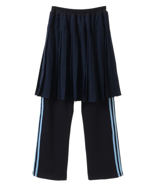 Candy Stripper(キャンディストリッパー)の「PLEATS LAYERED パンツ(その他パンツ・レディース・ネイビー/ヘザーグレー/ブラック・2)」の6枚目の写真