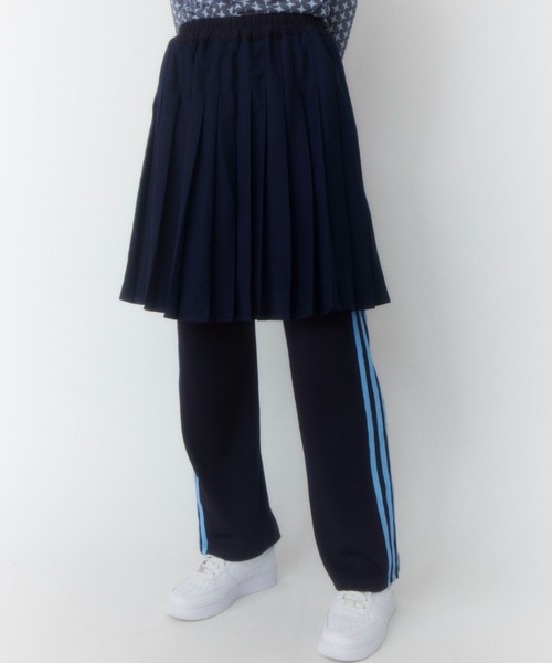 Candy Stripper(キャンディストリッパー)の「PLEATS LAYERED パンツ(その他パンツ・レディース・ネイビー/ヘザーグレー/ブラック・2)」の13枚目の写真