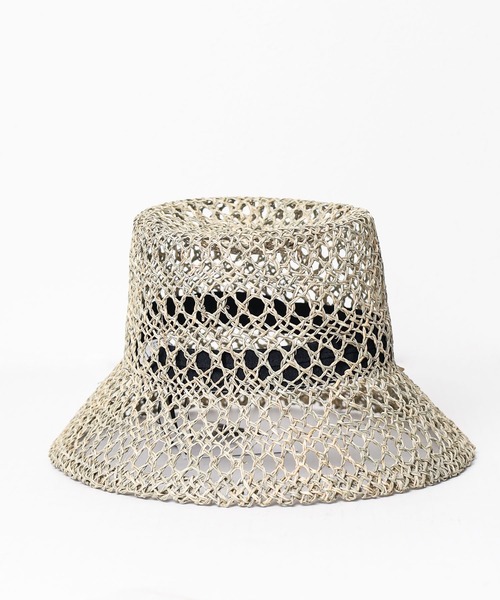 CONTROL FREAK / CTFK(コントロールフリーク)の「★control freak★ 透かし編バケットハット(ハット・レディース・ナチュラル・FREE)」の1枚目の写真