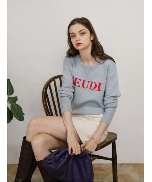 Katrin TOKYO(カトリーントーキョー)の「high-waist patchwork suede skirt(スカート・レディース・オレンジ/ライトグリーン・FREE/XS)」の8枚目の写真