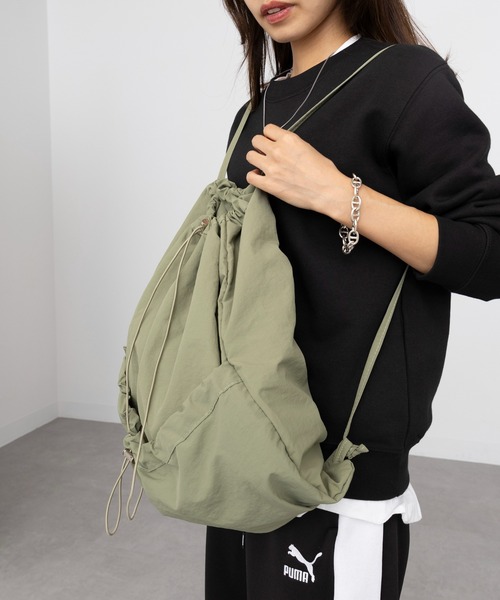 [NOS7]STRING BUCKET バッグ★25SS★ソンフンミン設立ブランド★ SEVEN BY SEVEN(セブンバイセブン)LEATHER SHOURDER BAG(レザー