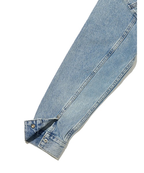 Levi's(リーバイス)の「Levi's/リーバイス ウエスタンデニムワンピース ミディアムインディゴ FEELING THIS(シャツワンピース・レディース・インディゴブルー・28inch/27inch/26inch/25inch/24inch)」の13枚目の写真