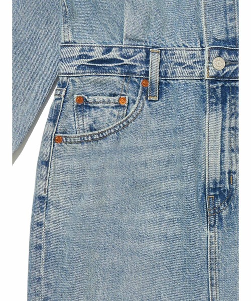 セール】Levi's/リーバイス ウエスタンデニムワンピース