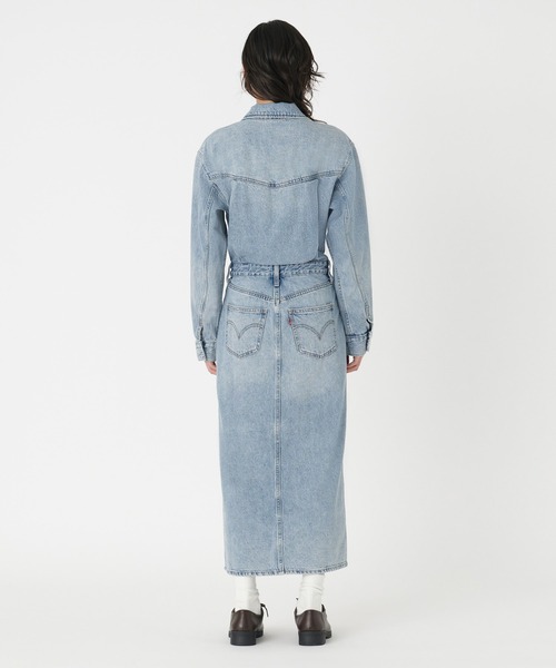 リーバイス　デニム　ジーンズ　ワンピース セール】Levi's/リーバイス ウエスタンデニムワンピース