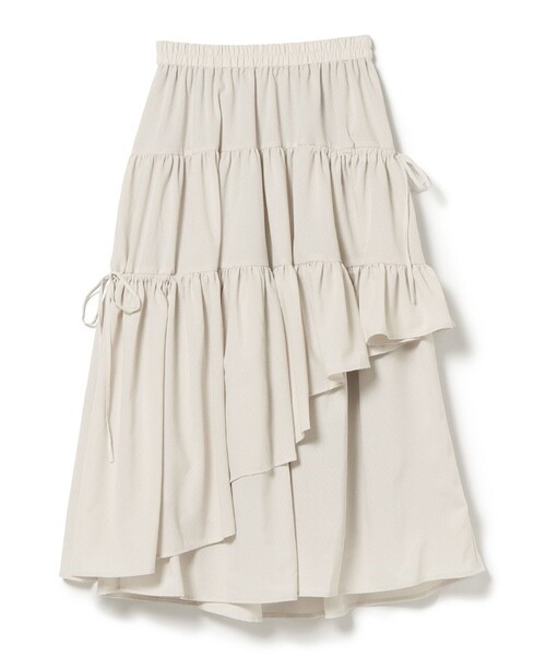 BEAMS HEART（ビームスハート）の「アシメ ティアード スカート（スカート・レディース・ブラック/ホワイト系その他5・FREE）」の21枚目の写真