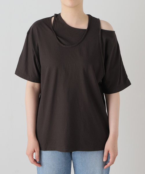 FRAMeWORK/フレームワーク レイヤードライクTシャツ FRAMeWORK（フレームワーク）の「レイヤードライクTシャツ（T