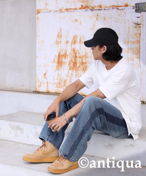 antiqua（アンティカ）の「リブラインストレートデニム（デニムパンツ・レディース・ブルー系その他・R/P）」の16枚目の写真