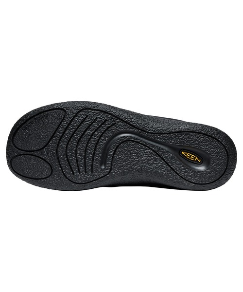 KEEN(キーン)の「KEEN/キーン スリッポン HOWSER III SLIDE ハウザー スリー スライド 1029441(スニーカー・メンズ・ブラック×ブラック・26.0cm/26.5cm/27.0cm/27.5cm/28.0cm/29.0cm)」の4枚目の写真